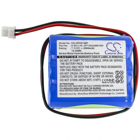 Batterie alarme visonic 0 9912 w