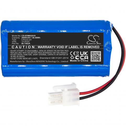 Batterie aspirateur ecovacs dm82