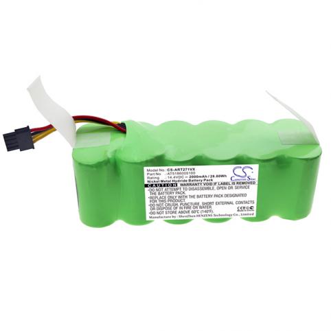 Batterie aspirateur ariete 271210albe