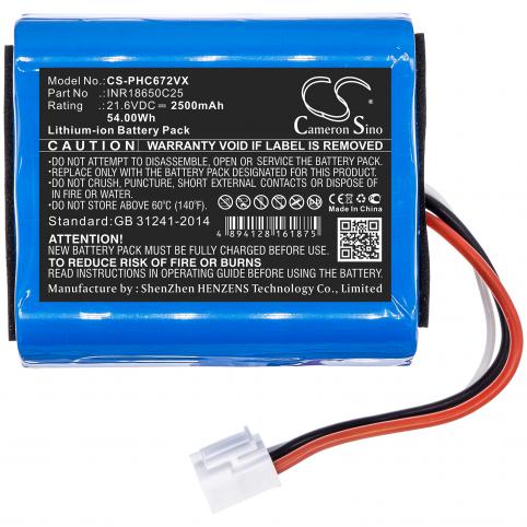Batterie aspirateur philips fc6721 01