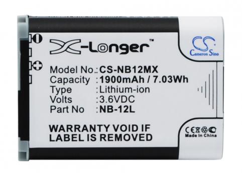 Batterie camescope canon legria mini x