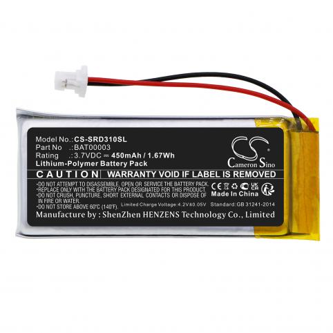 Batterie casque sans fil cardo q3