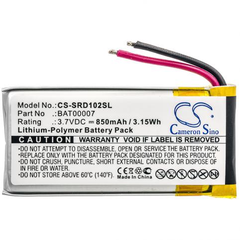 Batterie casque sans fil cardo srpt0102