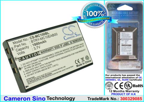 Batterie lecteur code barre wasp wdt3250