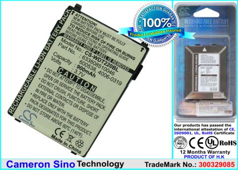Batterie lecteur code barre unitech pt630