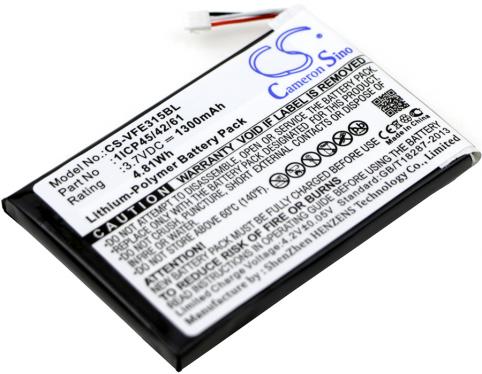 Batterie lecteur code barre verifone e315
