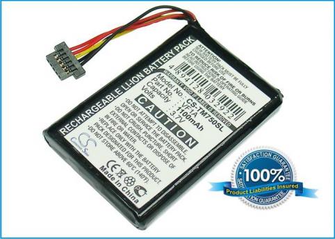 Batterie gps tomtom go 750