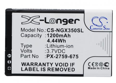 Batterie gps navgear tourmate slx 350
