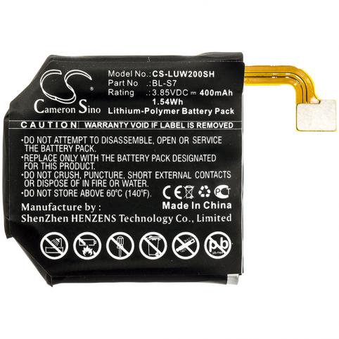 Batterie montre lg watch urbane 2nd edition lte