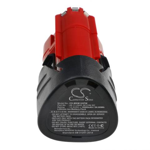 Batterie outillage portatif milwaukee m12 bdd 202c