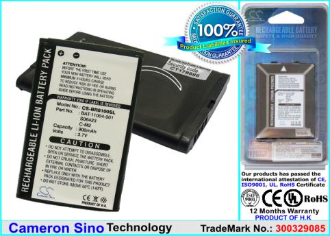 Batterie  smartphone blackberry rim 8100