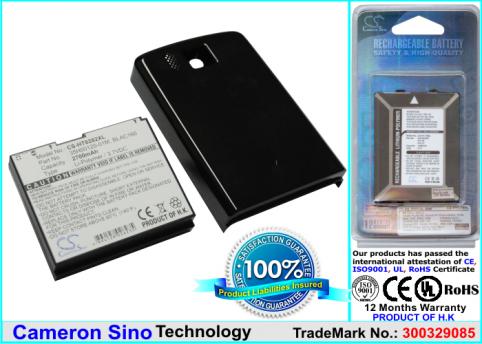 Batterie  smartphone htc touch hd t8282