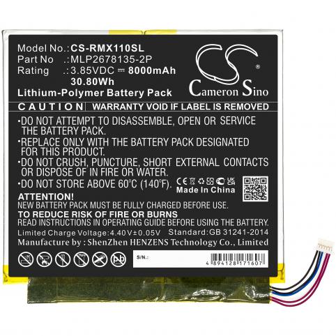 Batterie tablette verizon qtaxia1
