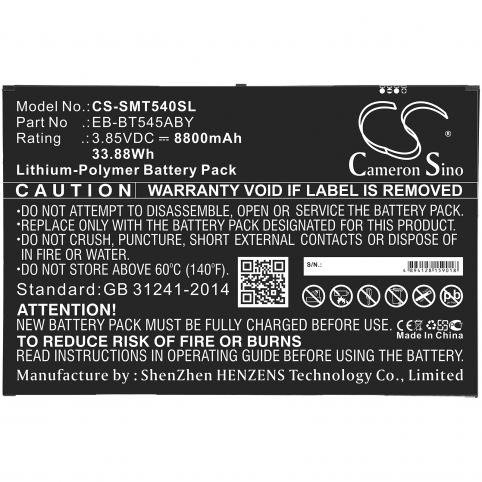Batterie tablette samsung sm t547