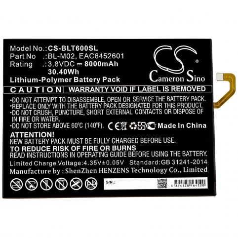 Batterie tablette lg lm t600l