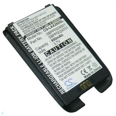 Batterie telephone lg lx260