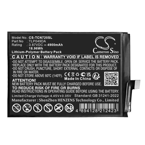 Batterie telephone tcl nxtpaper 5g