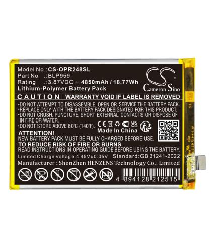 Batterie telephone oppo cph2481