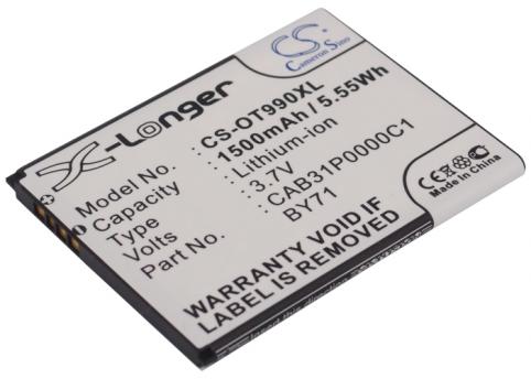 Batterie telephone alcatel ot 4015x
