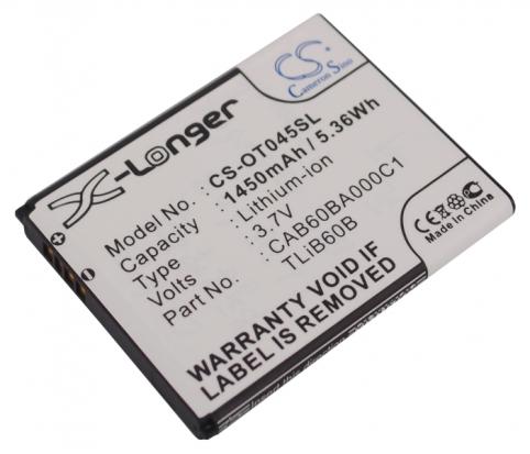 Batterie telephone tcl j210