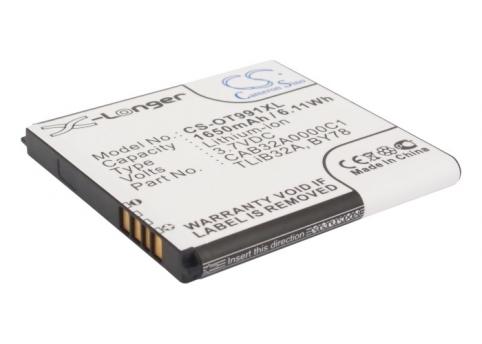 Batterie telephone alcatel one touch 992d