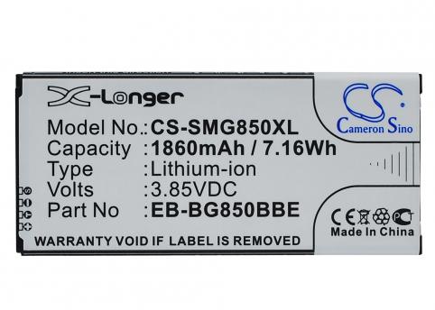 Batterie telephone samsung sm g850