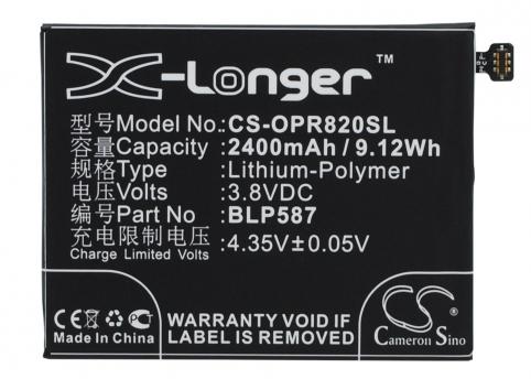 Batterie telephone oppo r8207