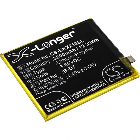 Batterie telephone bbk x21 ud dual sim td lte