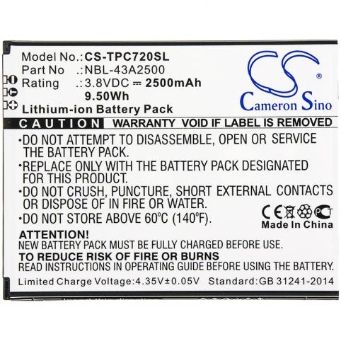 Batterie telephone neffos c7s