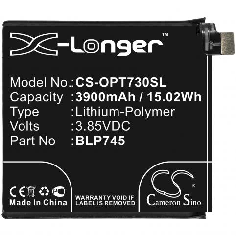 Batterie telephone oneplus hd1910 hd1911 hd1913