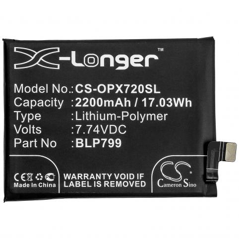 Batterie telephone oppo rmx2121