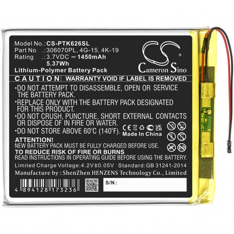 Batterie livre electronique pocketbook 626 plus
