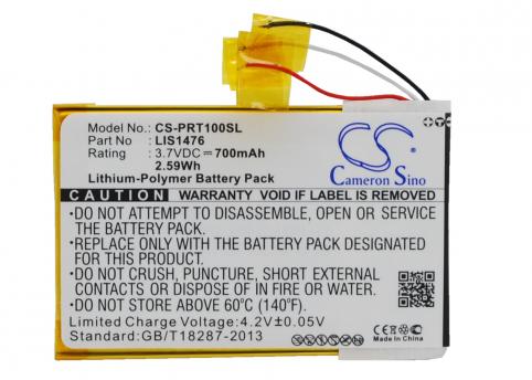 Batterie livre electronique sony prs t3s