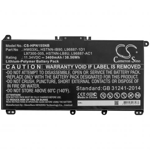 Batterie pc portable hp pavilion 17 cn