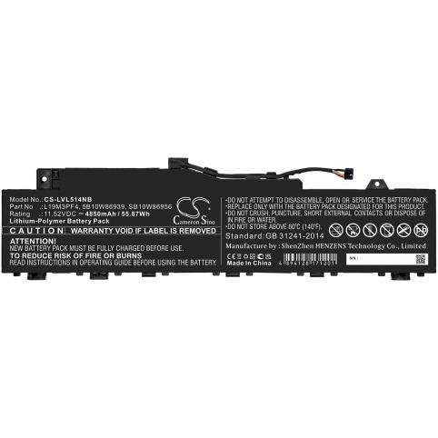 Batterie pc portable lenovo ideapad 5 15are05 81yq002bmh