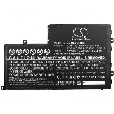 Batterie de laptop dell 0pd19