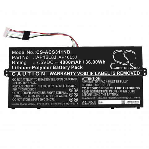 Batterie pc portable acer chromebook spin 513 cp513 1h