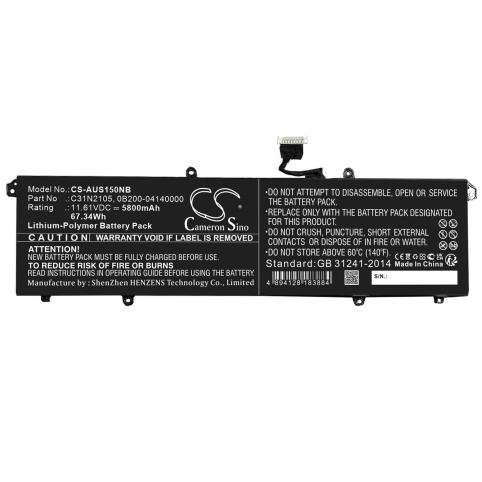 Batterie pc portable asus vivobook s 14 oled k3402za oleds554