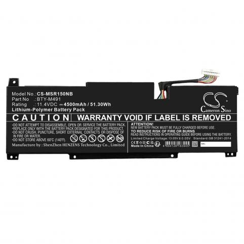 Batterie pc portable msi modern 15 a11m ms 1552