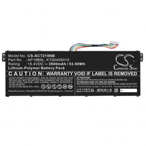 Batterie de laptop acer ap19b5l