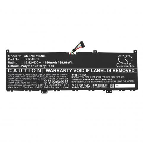 Batterie pc portable lenovo yoga slim 7 prox 14arh7 82tl0011bm