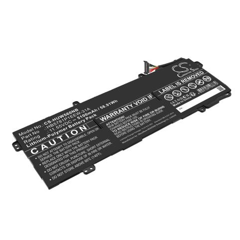 Batterie pc portable huawei matebook 14s i7 11370