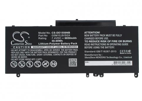 Batterie pc portable dell latitude e5550
