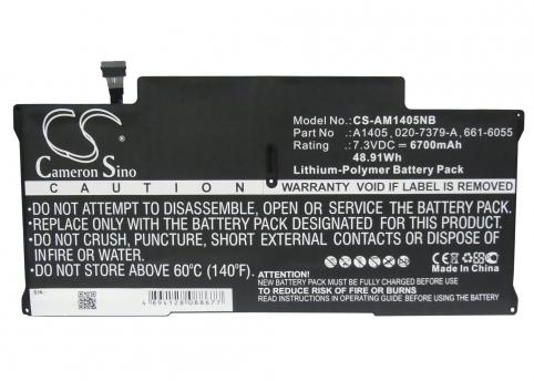 Batterie pc portable apple macbook air 13 a1466