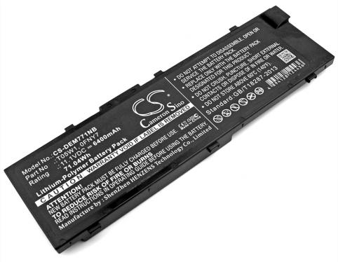 Batterie de laptop dell mfkvp