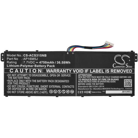 Batterie pc portable acer aspire 3 a315 51