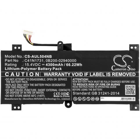 Batterie pc portable asus rog strix gl504gs es062t