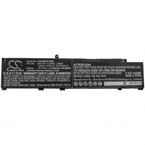 Batterie pc portable dell g3 15 3500 3500 0931
