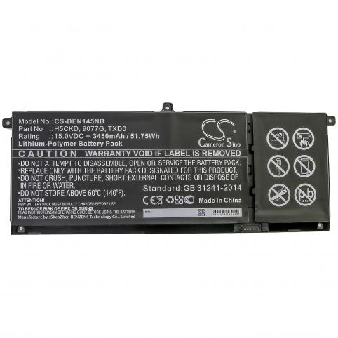 Batterie pc portable dell inspiron 7506 2 en 1