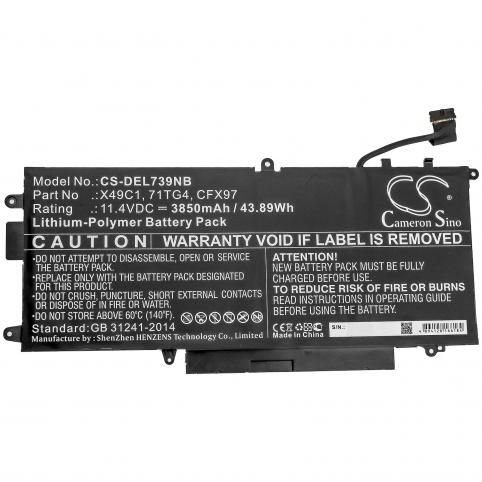 Batterie pc portable dell latitude 7390 2 in 1